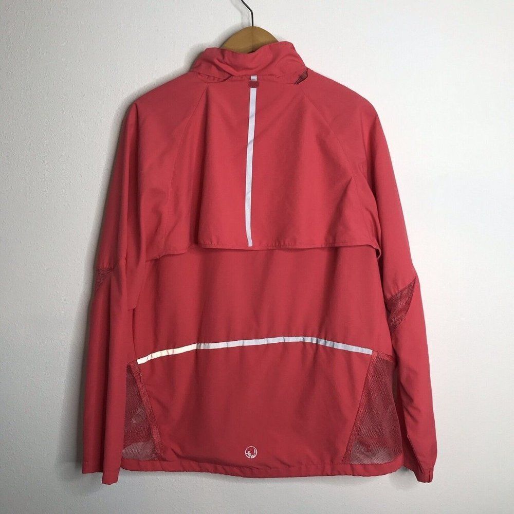 BNW Bianca Nygard Weekend Womens Convertible Lightweight Jacket Pink Zip Large - Picture 5 of 12